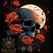 A Dark Fantasy Teschio Con