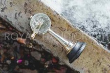 Antico telegrafo nautico in ottone da 7 pollici con motore nautico - da colle...