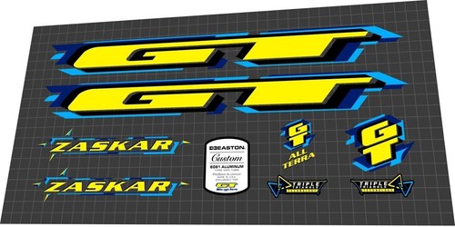 Set decalcomanie zaskar - decalcomanie, gt