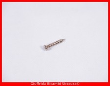 20 Viti Autofilettanti Acciaio Pannello Interno Porta Tappezzeria Epoca 3.5x22