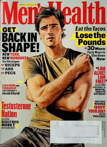 Men health magazine january - men's,