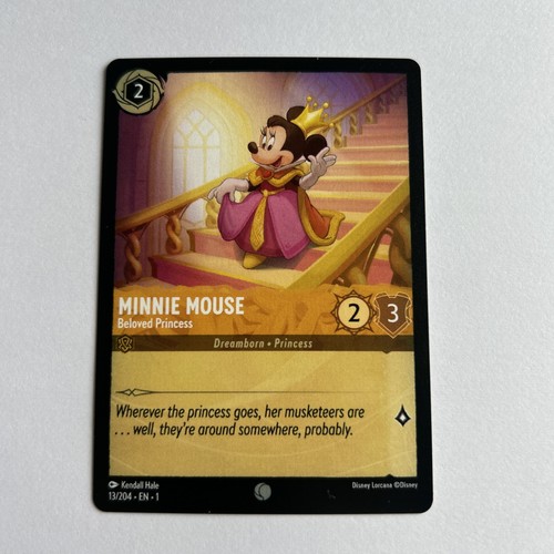 Disney lorcana demo minnie - lorcana,