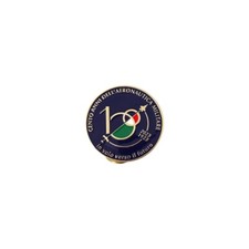 DISTINTIVO IN METALLO DORATO E