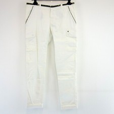 Pantalone MASONS bianco uomo chino cargo pantalone tessuto Chile extra slim taglia 48 nuovo
