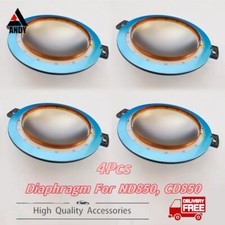 4Pcs Titanium Diaphragm 74.5mm