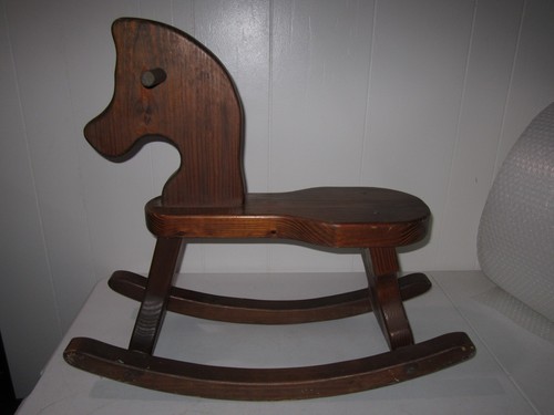 Cavallo dondolo vintage in - a,