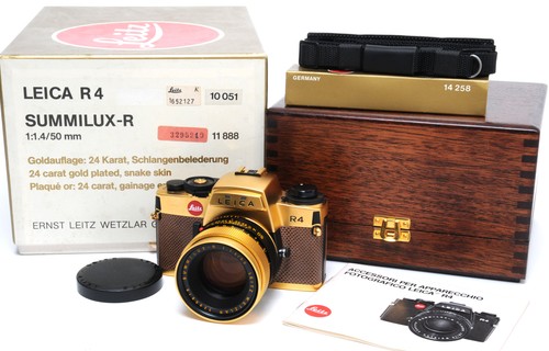 Leica gold edition con - r4,
