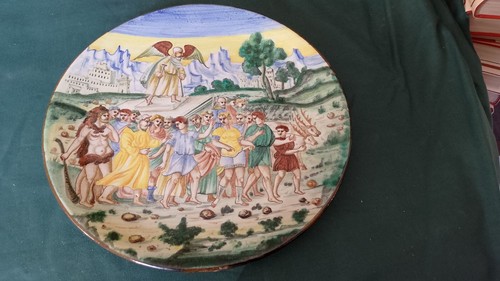 Piatto ceramica nuova - piatto, ca'