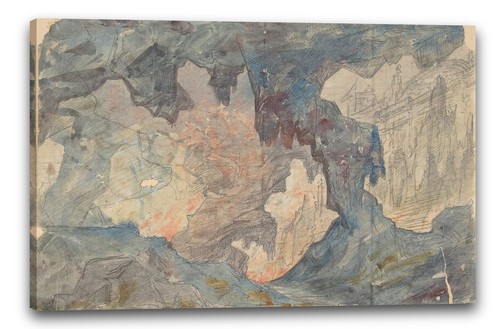 Tela cornice eugène cicéri - tela/cornice,