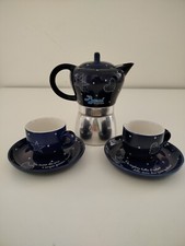 Coffee maker set - ⚪🔵,
