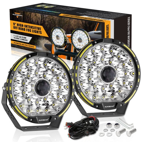 Auxbeam pollici rotondo led - auxbeam,