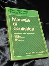 MANUALE DI OCULISTICA VAUGHAN/ASBURY 1978 