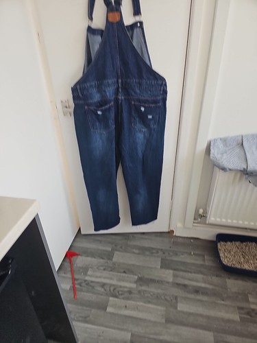 Salopette denim lavaggio - denim,
