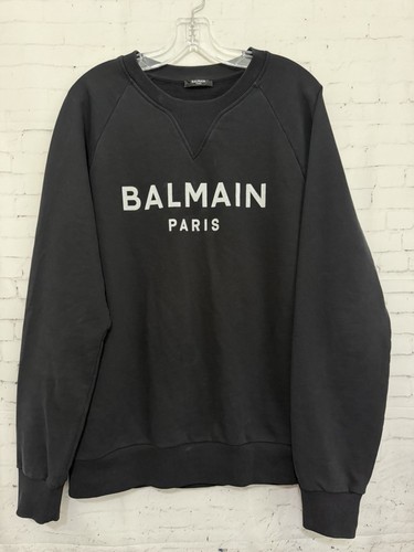 Felpa girocollo uomo balmain - felpa,