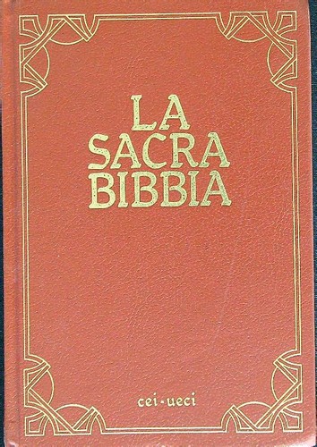 Sacra bibbia cei - sacra,