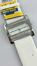 Orologio Q&Q Donna Quarzo 42mm Strass Bracciale Forma Rettangolare Bianco