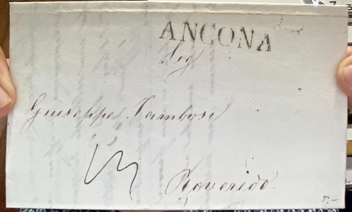 Piego lettera timbro - piego,