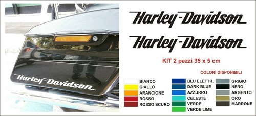 Kit adesivi harley davidson - adesivi,