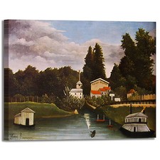 Rousseau paesaggio col mulino