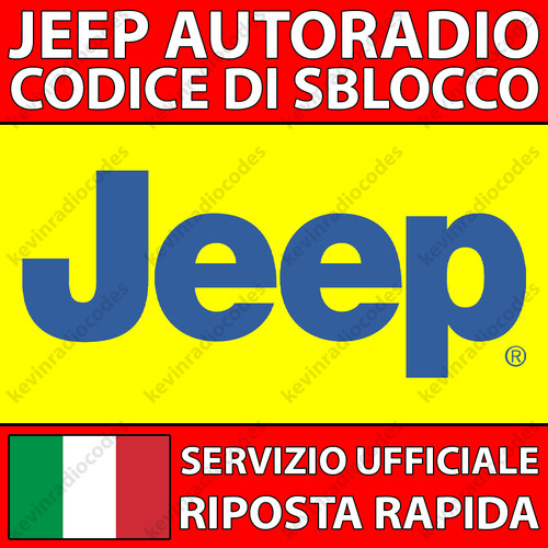 Jeep radio codice - ✅jeep,