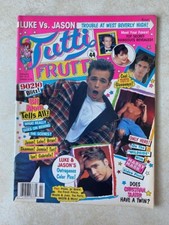 Tutti Frutti Magazine February 1991 No. 44  90210 NKOTB, Marky Mark   NEW