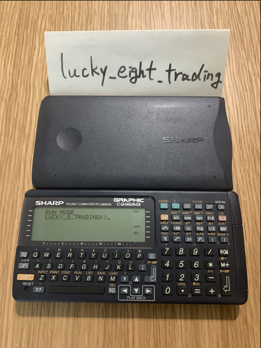 Sharp pocket computer - sharp,