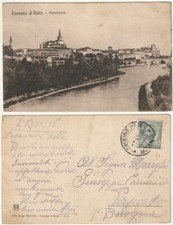 CASSANO D'ADDA - MILANO - PANORAMA - VIAGG. 1916 -68556-