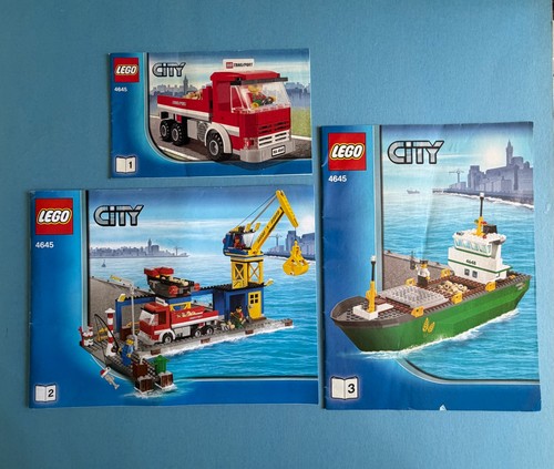 Lego city harbor 4645 - lego, #4645