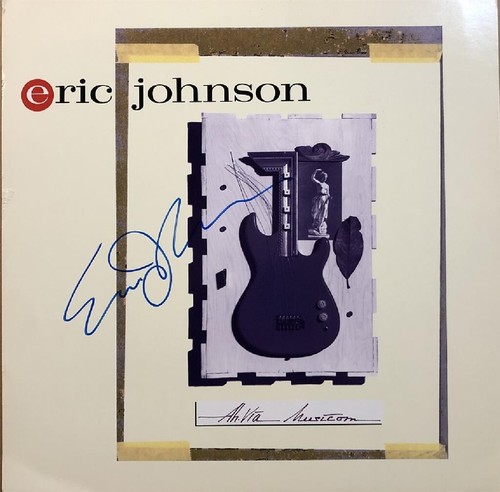 Eric johnson album firmato - eric,