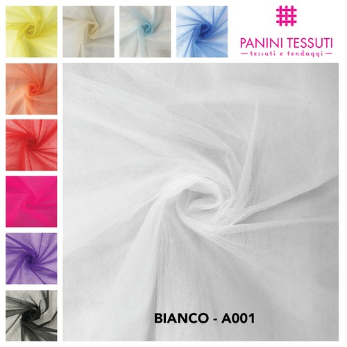 Tessuto tulle morbido 100 - tulle,