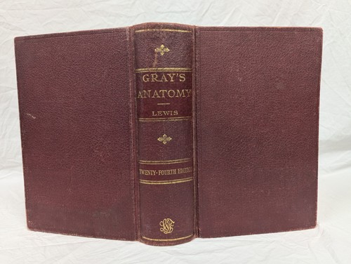 Vintage 1944 red hardcover - red, ~