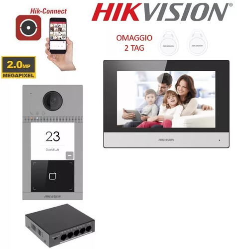 Kit videocitofono - videocitofono, ip