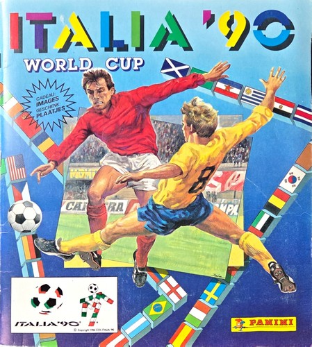 Album panini mondiali - album, 1990