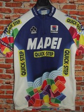 MAPEI QUICKSTEP SPORTFUL MAGLIA BICI CICLISMO SHIRT MAILLOT CYCLISM tg. XL