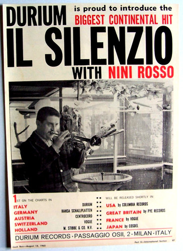 Nini rosso vintage 1965 - vintage, poster