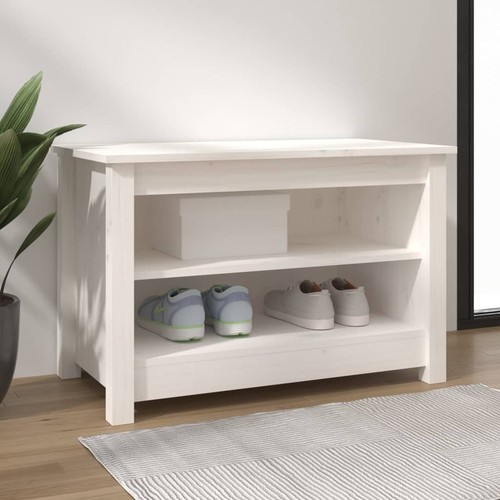 Scarpiera bianca 70x38x45 cm - bianca, 70x38x45,5