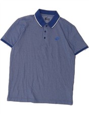 Polo uomo LOTTO cotone blu