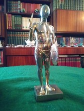 Scultura Giorgio De Chirico Il Gladiatore 1970 Esemplare N.C/100 Altezza Cm 31