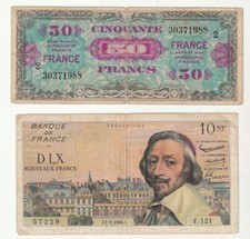 50 FRANCHI 1944 - 10 FRANCHI 1-9-1960