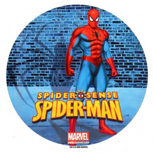 Cialda spiderman decorazione - cialda,