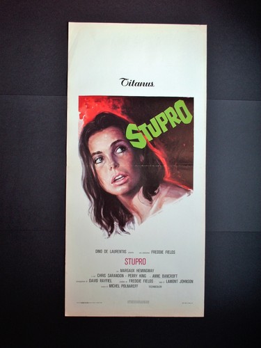 Locandina originale stupro - locandina,