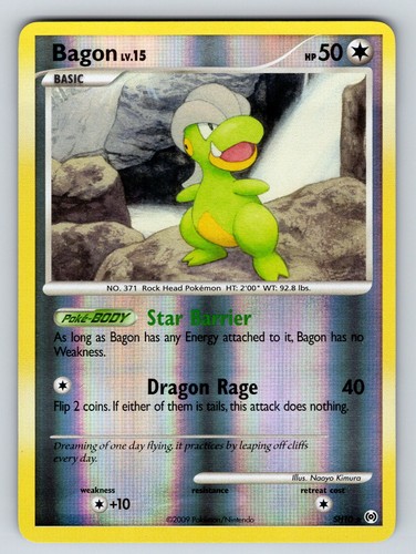 Pokemon bagon shiny holo - shiny,