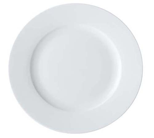 Piatto porcellana bianca - porcellana, falda