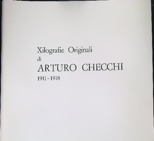 Xilografie arturo checchi - xilografie, di