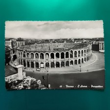 VERONA L'ARENA PROSPETTIVA CARTOLINA VIAGGIATA NEL 1954 - COLLEZIONE
