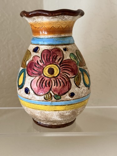 Vaso ceramica vintage deruta - ceramica,