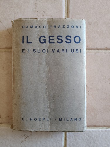 Gesso hoepli 1934 prima - il,