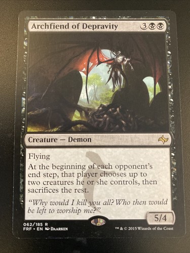 Archfiend depravity 062 185 - of,