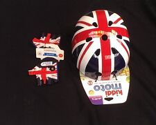 Kiddimoto Bambino Casco & Guanti Bambini Moto Scooter BMX Skate Cycle