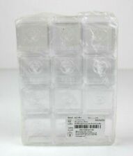 Lotto 72 Piccole Scatole Contenitori Box in Plastica Quadrati 2,4x cm Scomparti